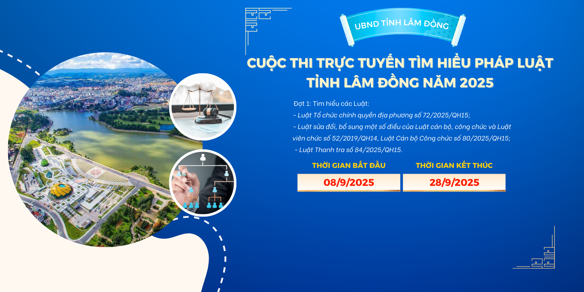 CUỘC THI TRỰC TUYẾN TÌM HIỂU PHÁP LUẬT TỈNH LÂM ĐỒNG NĂM 2025