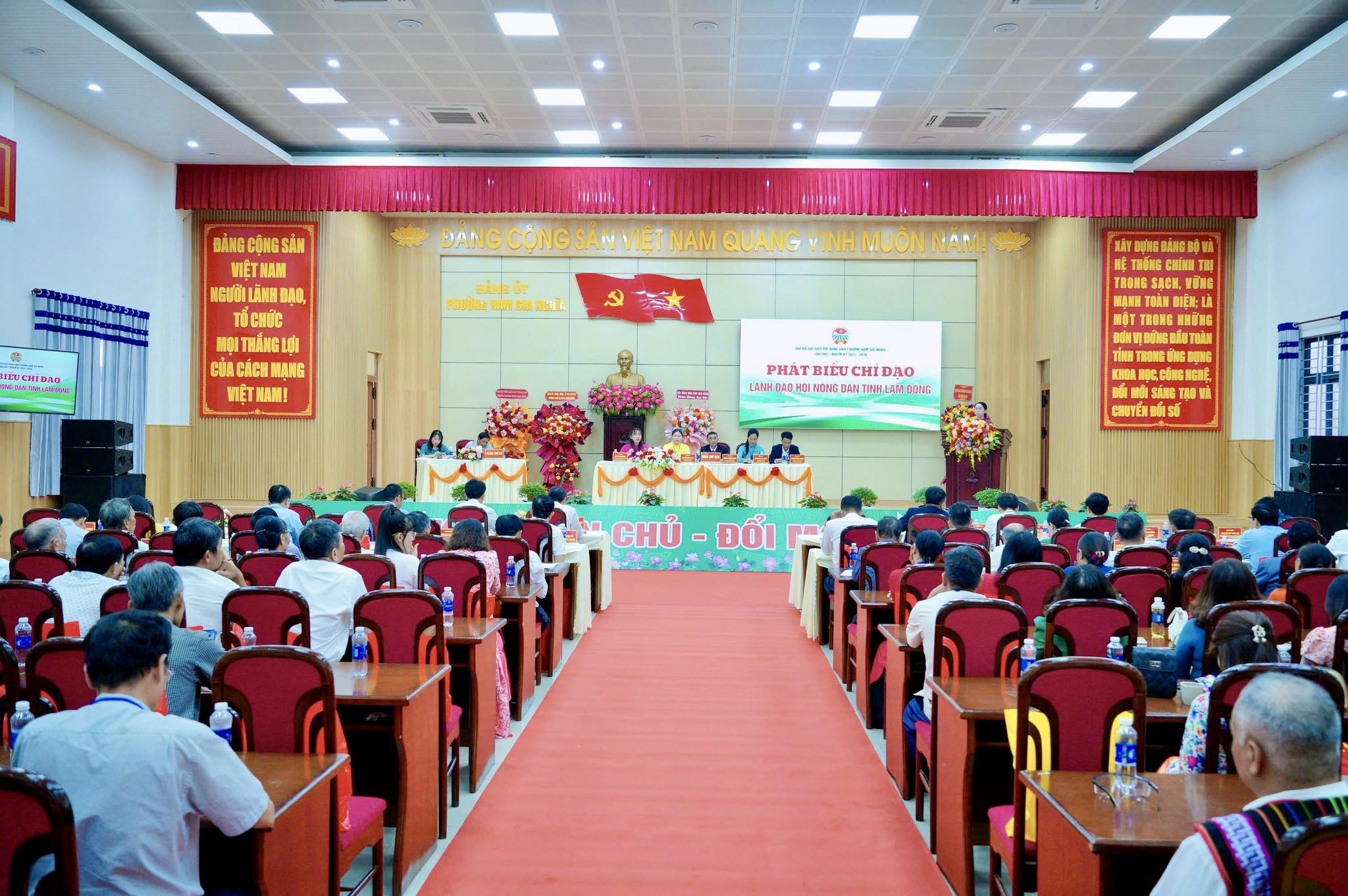 PHƯỜNG NAM GIA NGHĨA: TỔ CHỨC THÀNH CÔNG ĐẠI HỘI ĐẠI BIỂU HỘI NÔNG DÂN LẦN THỨ I, NHIỆM KỲ 2025 – 2030