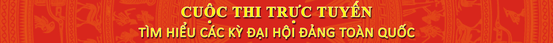 Cuộc thi tìm hiểu các kỳ đại hội Đảng