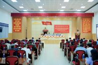 Đồng chí Lưu Văn Trung tiếp xúc cử tri tại phường Nam Gia Nghĩa