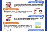 7 KHUYẾN CÁO PHÒNG, CHỐNG VIÊM ĐƯỜNG HÔ HẤP CẤP