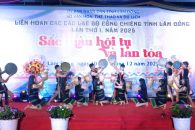 Đoàn nghệ nhân phường Nam Gia Nghĩa tham gia Liên hoan Câu lạc bộ Cồng chiêng tỉnh Lâm Đồng lần thứ I – 2025