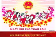 QUY ĐỊNH GIỚI THIỆU NGƯỜI ỨNG CỬ ĐẠI BIỂU HỘI ĐỒNG NHÂN DÂN CẤP XÃ Ở THÔN, TỔ DÂN PHỐ