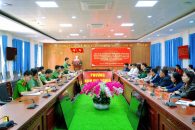 ĐOÀN CÔNG AN TỈNH KIỂM TRA CÔNG TÁC BẢO ĐẢM AN NINH MẠNG TẠI PHƯỜNG NAM GIA NGHĨA