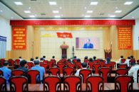 PHƯỜNG NAM GIA NGHĨA THAM DỰ HỘI NGHỊ TRỰC TUYẾN TOÀN QUỐC HỌC TẬP, QUÁN TRIỆT NGHỊ QUYẾT SỐ 79 VÀ 80 CỦA BỘ CHÍNH TRỊ