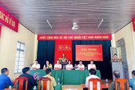 ĐƠN VỊ BẦU CỬ SỐ 6 TIẾP TỤC TỔ CHỨC HỘI NGHỊ TIẾP XÚC CỬ TRI TẠI TỔ DÂN PHỐ TÂN HIỆP