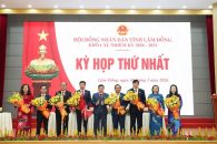 KỲ HỌP THỨ NHẤT HĐND TỈNH LÂM ĐỒNG KHÓA XI KIỆN TOÀN CHỨC DANH CHỦ TỊCH VÀ PHÓ CHỦ TỊCH HĐND TỈNH