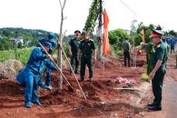 PHƯỜNG NAM GIA NGHĨA PHÁT ĐỘNG TẾT TRỒNG CÂY MỪNG SINH NHẬT BÁC