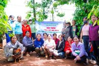 NAM GIA NGHĨA-HIỆU QUẢ BƯỚC ĐẦU TỪ MÔ HÌNH NUÔI GÀ AN TOÀN SINH HỌC