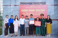 BÀN GIAO NHÀ “TÌNH NGHĨA QUÂN – DÂN” CHO QUÂN NHÂN DỰ BỊ KHÓ KHĂN TẠI NAM GIA NGHĨA